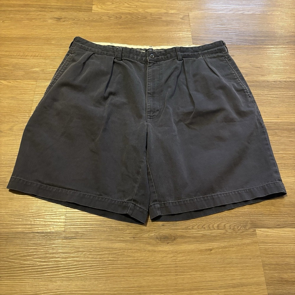 VTG Polo Ralph Lauren Tyler Shorts Mens 40 *Fits 38 Double Pleated Navy Blue 90s